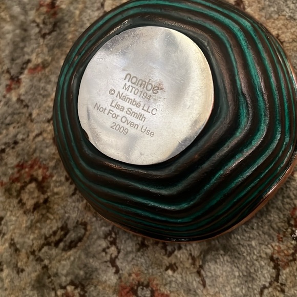 Nambe copper canyon chip and dip - Picture 6 of 7